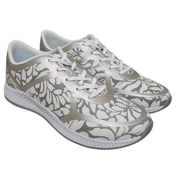 🔥 Premium Black & Green Fashion Sneakers | Comfortable  Easy Spirit Women Faisal 8 Low Top Jogger Sneakers Size US 9.5M White Grey